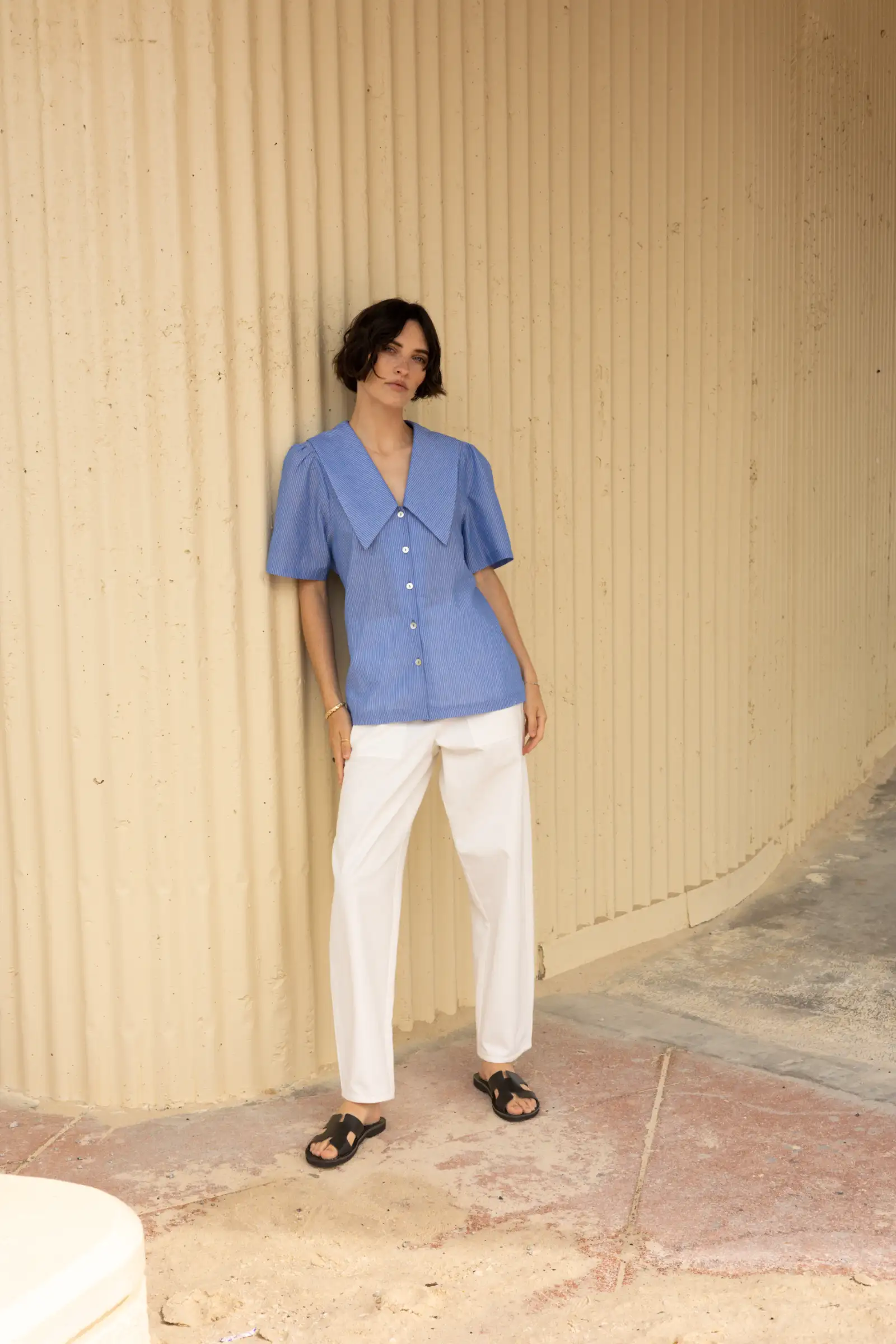 Big Collar Shirt - Barbeachs