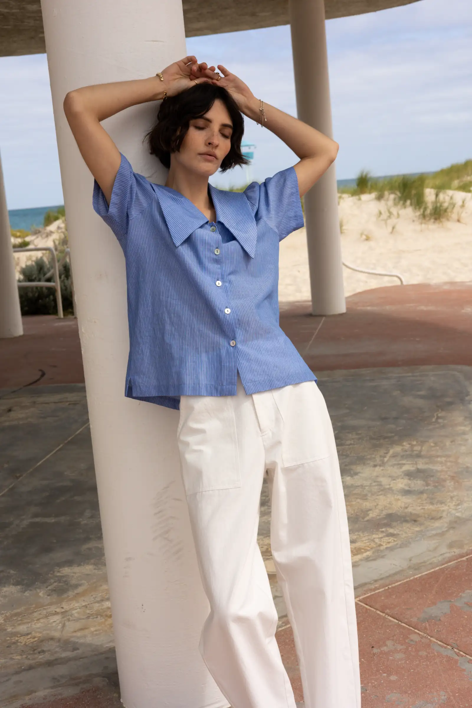 Big Collar Shirt - Barbeachs