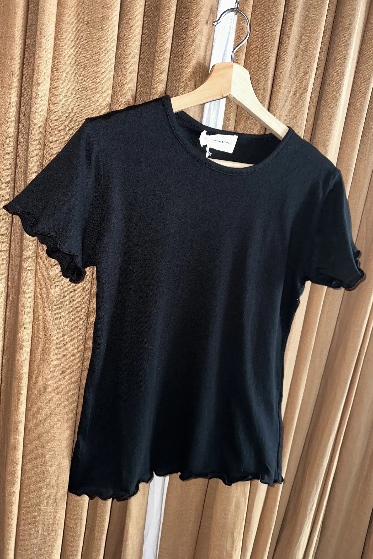 Organic Cotton Light Tee | Black - Barbeachs